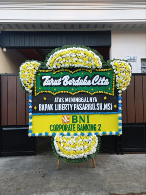 Papan Bunga Duka di Cintajaya
